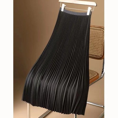 Women vintage midi skirt - midi,